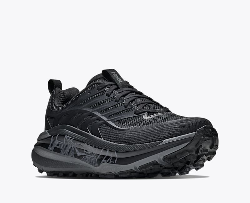 HOKA Men's Stinson 8 Shoes in Black/Outer Orbit