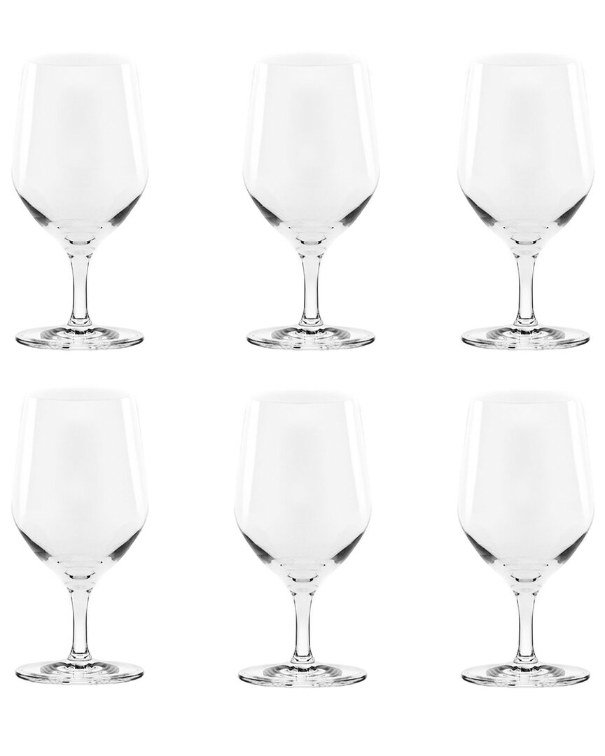 Set of 6 Breckenridge Glassware: Water Goblet