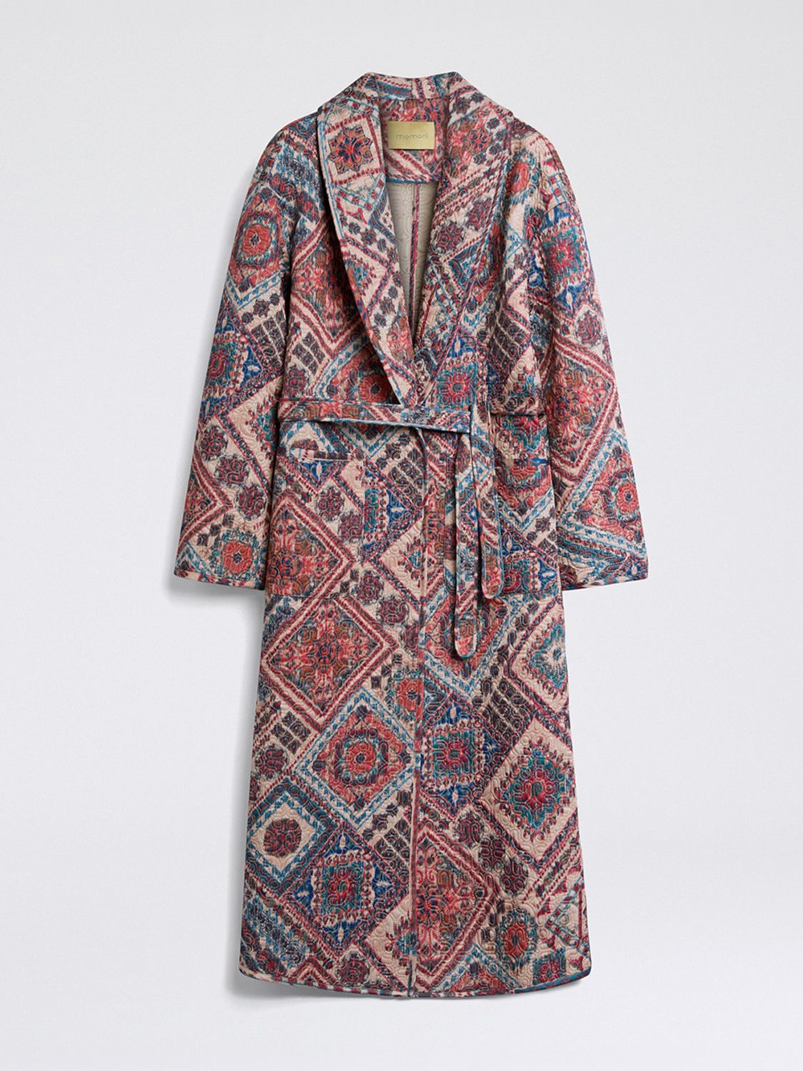 MOMONÌ Coat Woman color Multicolor