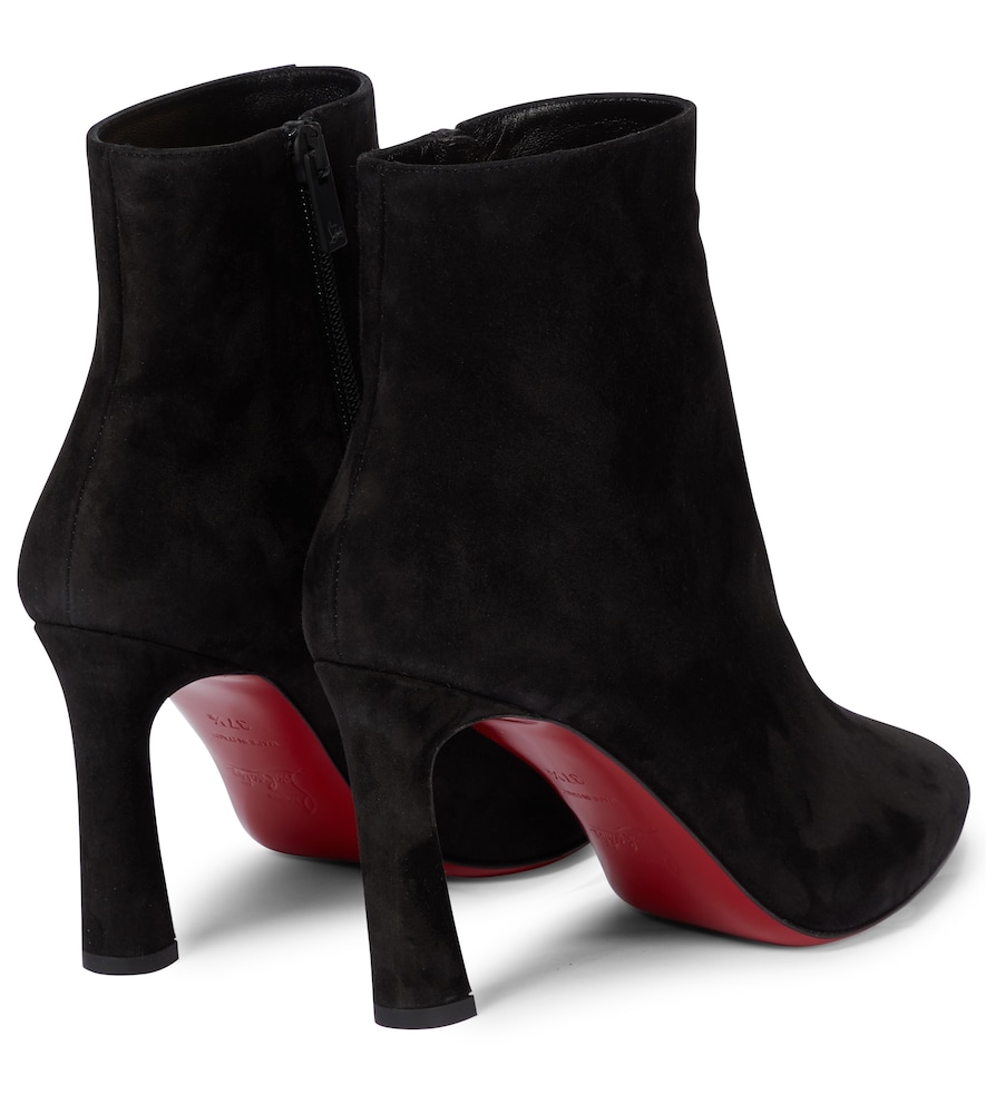 Christian Louboutin Eleonor 85 suede ankle boots