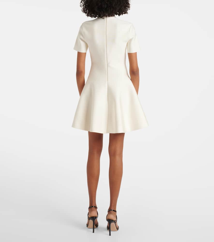 Pleated minidress
