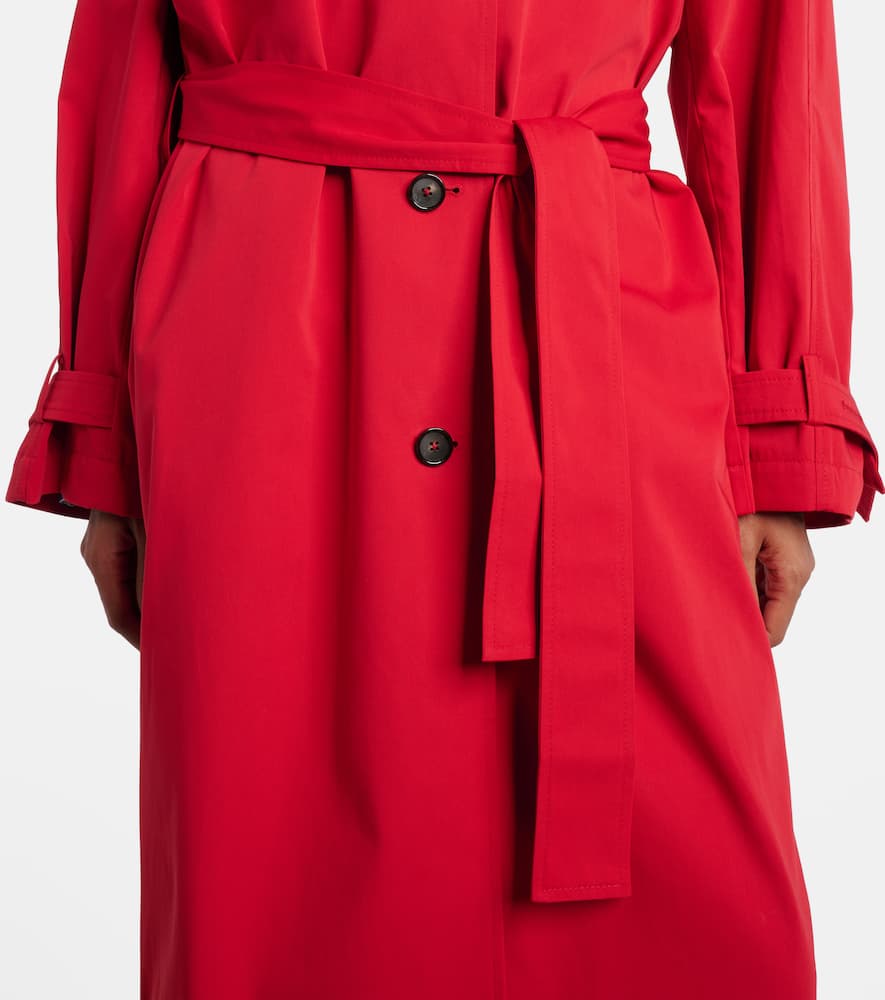 Cotton trench coat