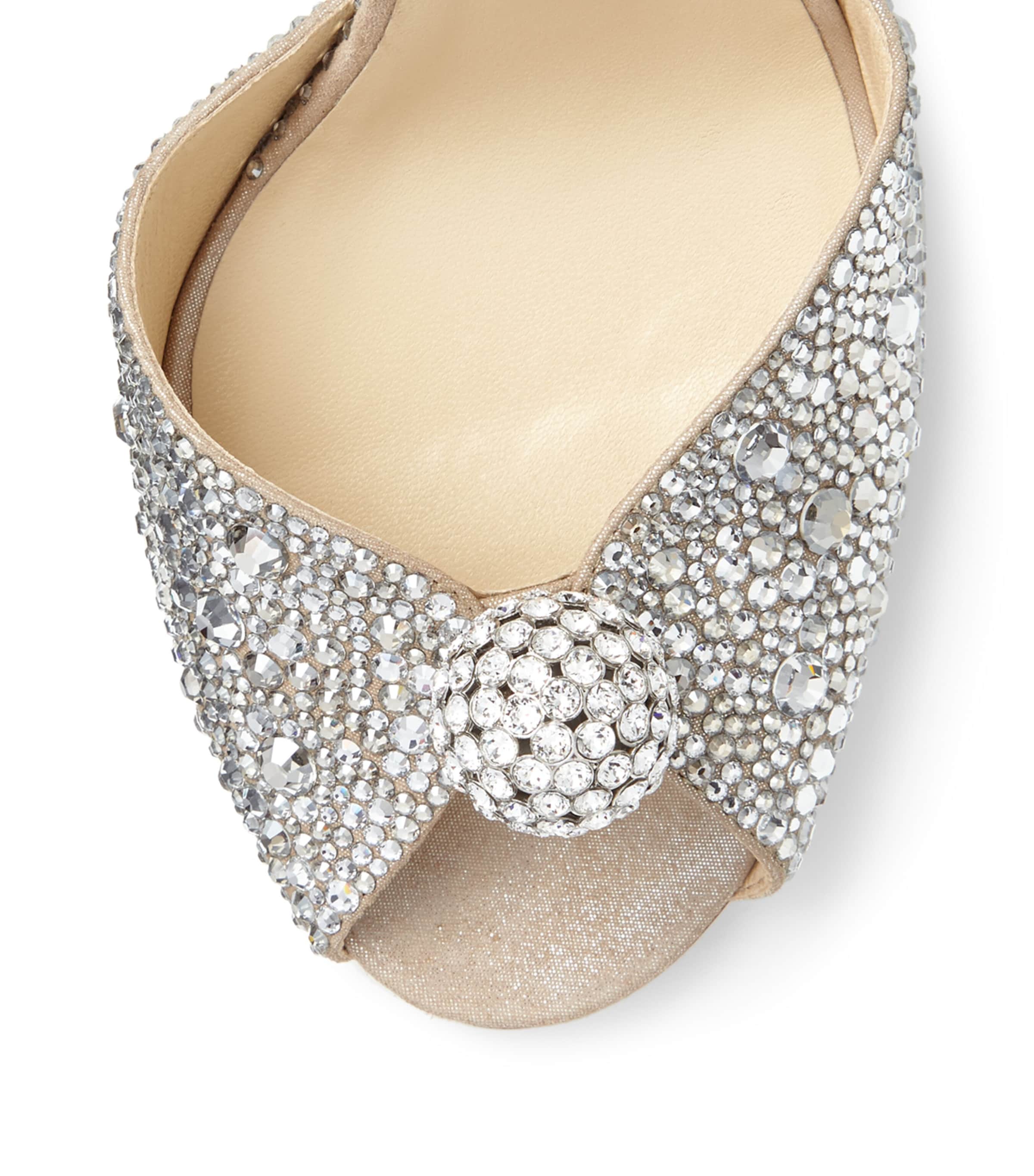 Sacora 100 Crystal-Embellished Sandals