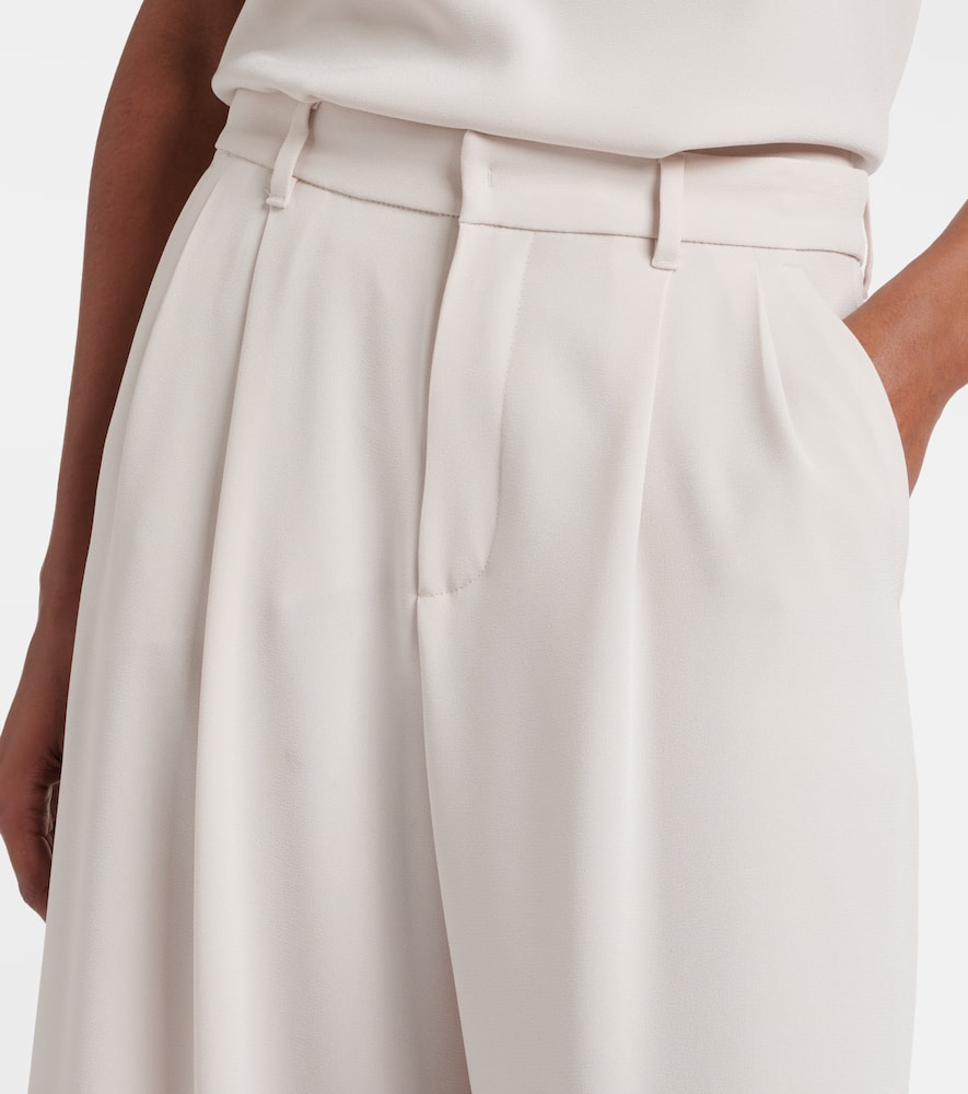 Donata pleated wide-leg pants
