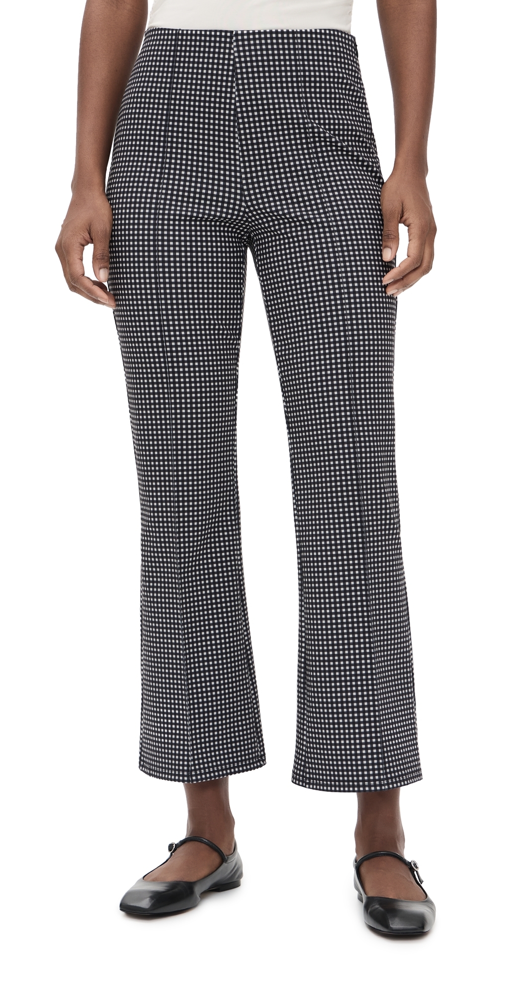 Auray Trousers Black Gingham