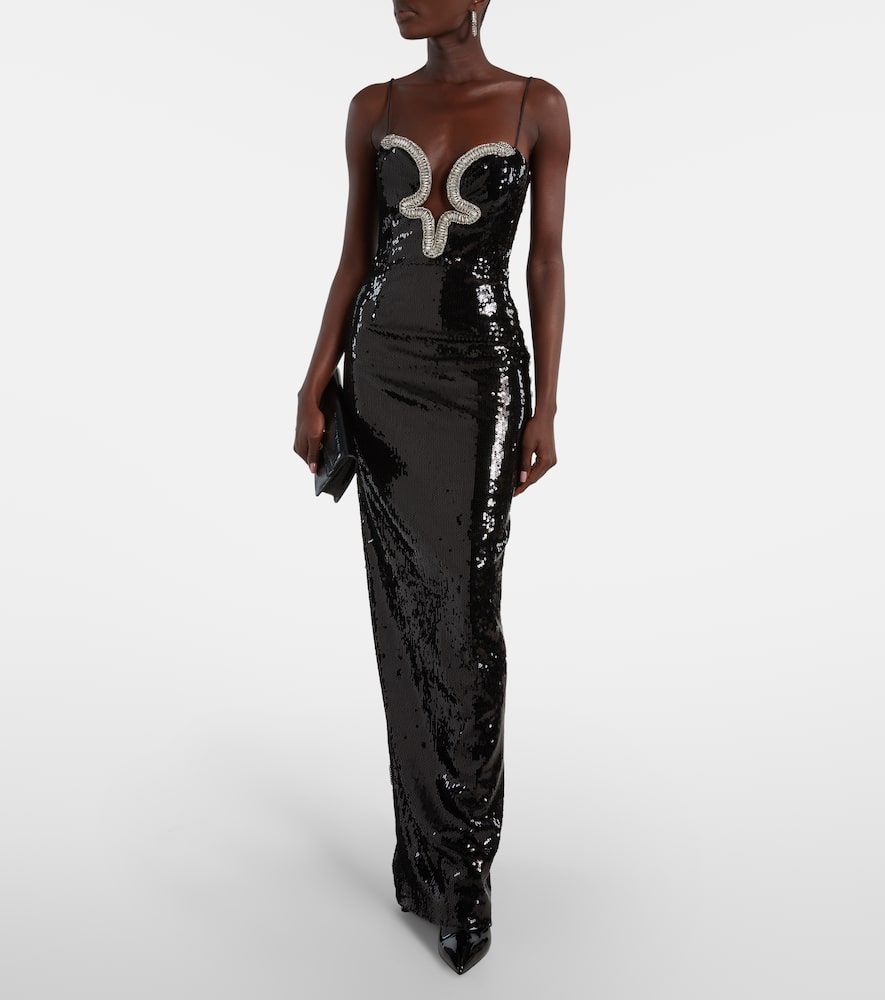 Lyra sequined gown