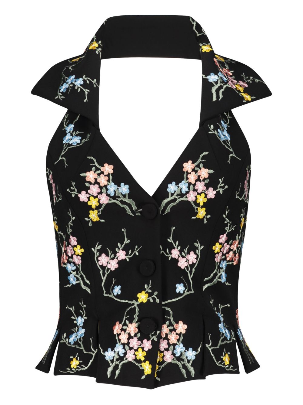 Single-breasted vest - Black