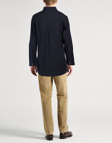 Man Shirt Midnight blue Size XL Cotton, Elastane