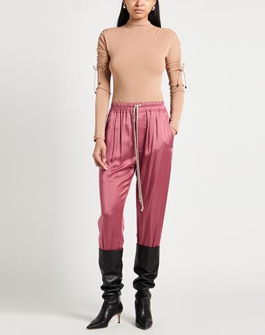 Woman Pants Antique rose Size 2 Silk