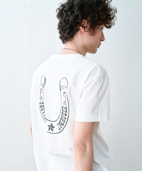 LUCKY HOUSE TEE WHITE
