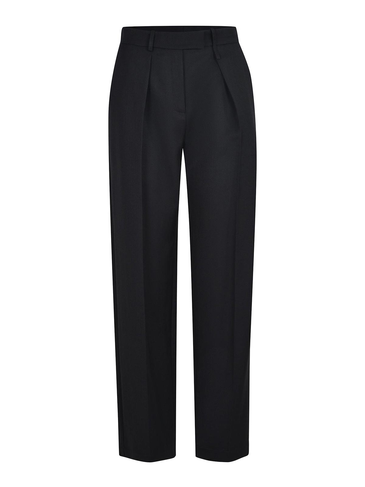 Trousers Made Of A Wool Blend