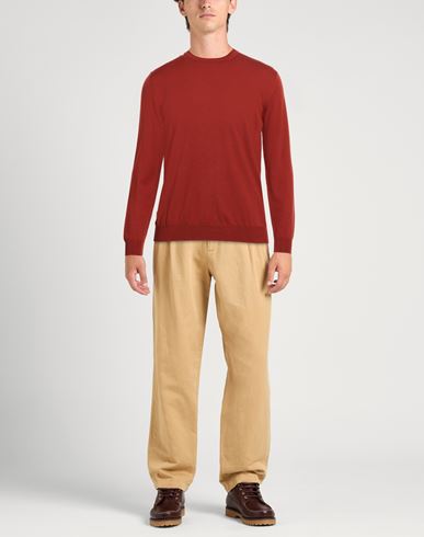 By Slowear Man Sweater Brick Size 40 Virgin Wool, Polyamide