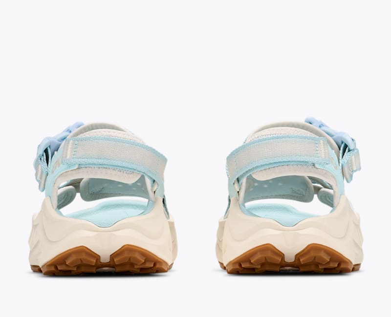 HOKA Women's Infini Hike TC Shoes in Glimmering Blue/Alabaster