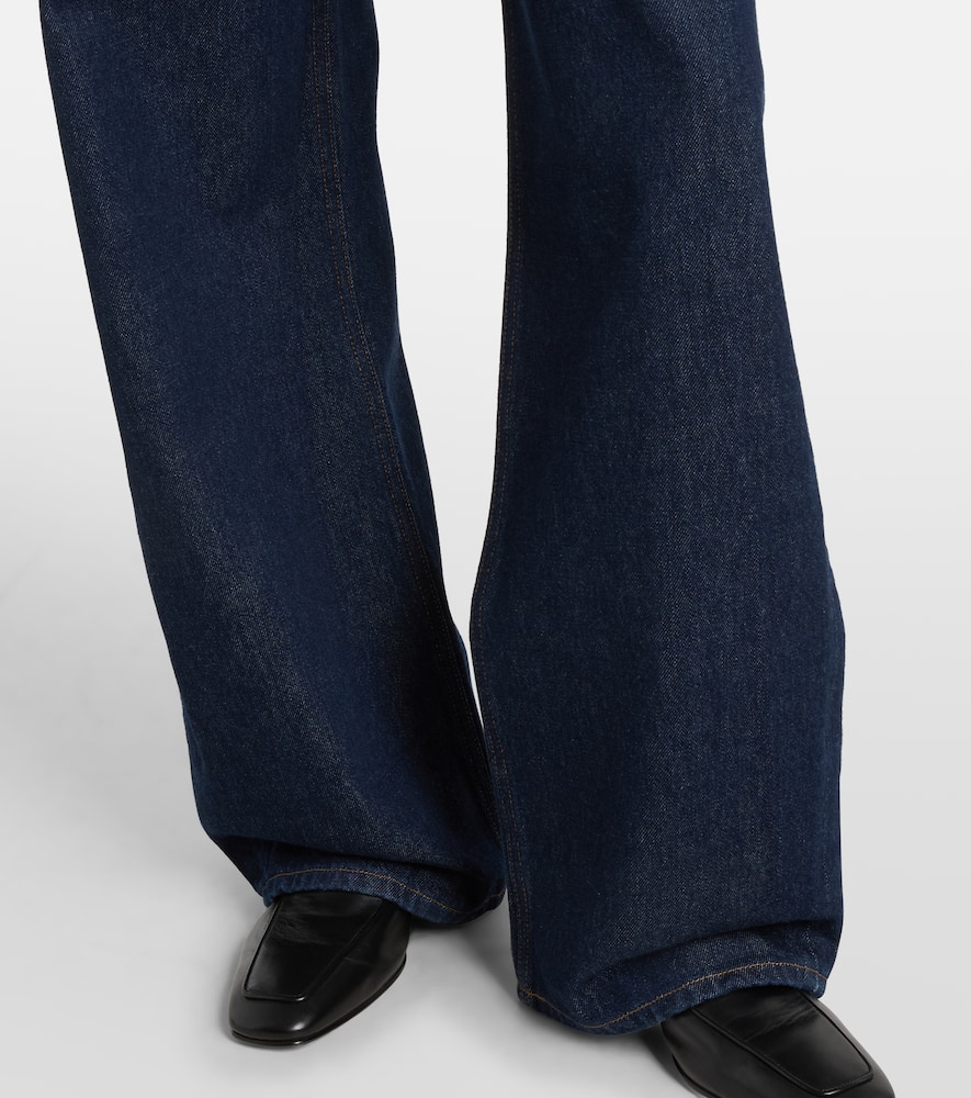 Ayla high-rise wide-leg jeans