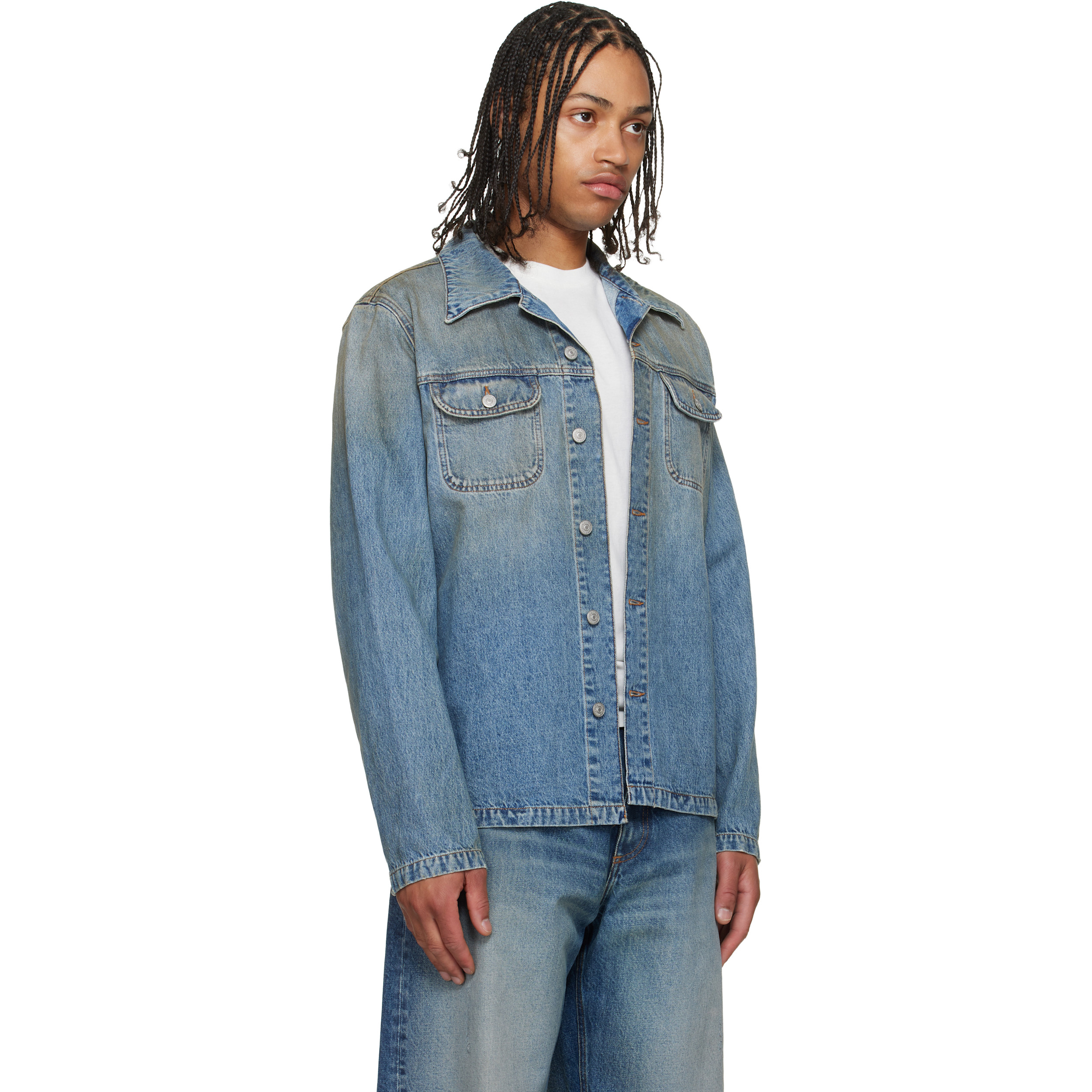 Blue Denim Trucker Jacket