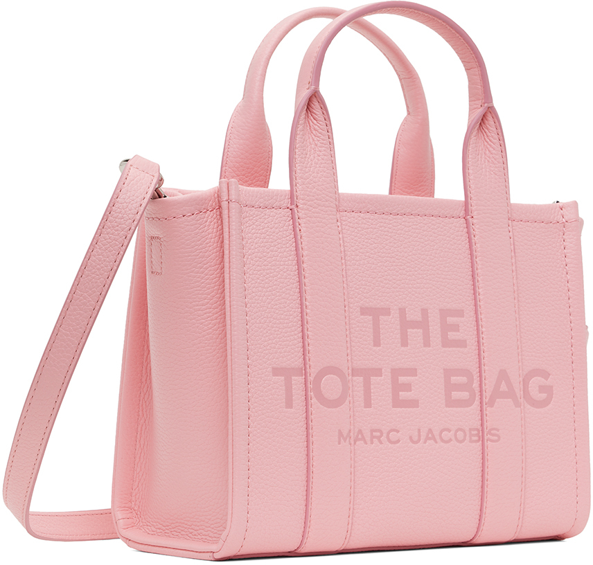 Marc Jacobs Pink 'The Leather Small' Tote