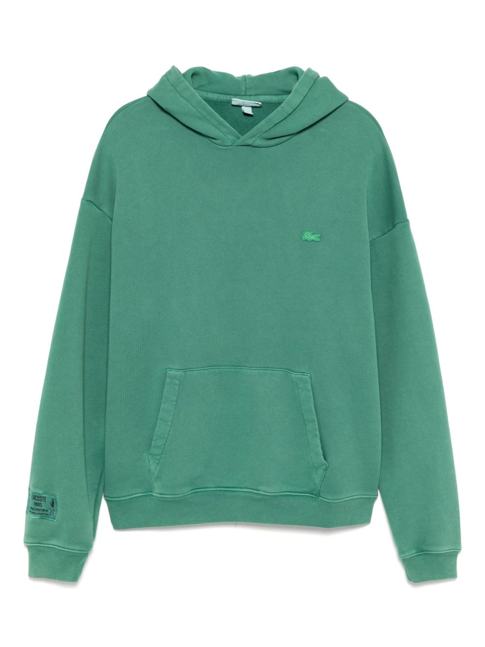 Lacoste Washed Effect hoodie - Green