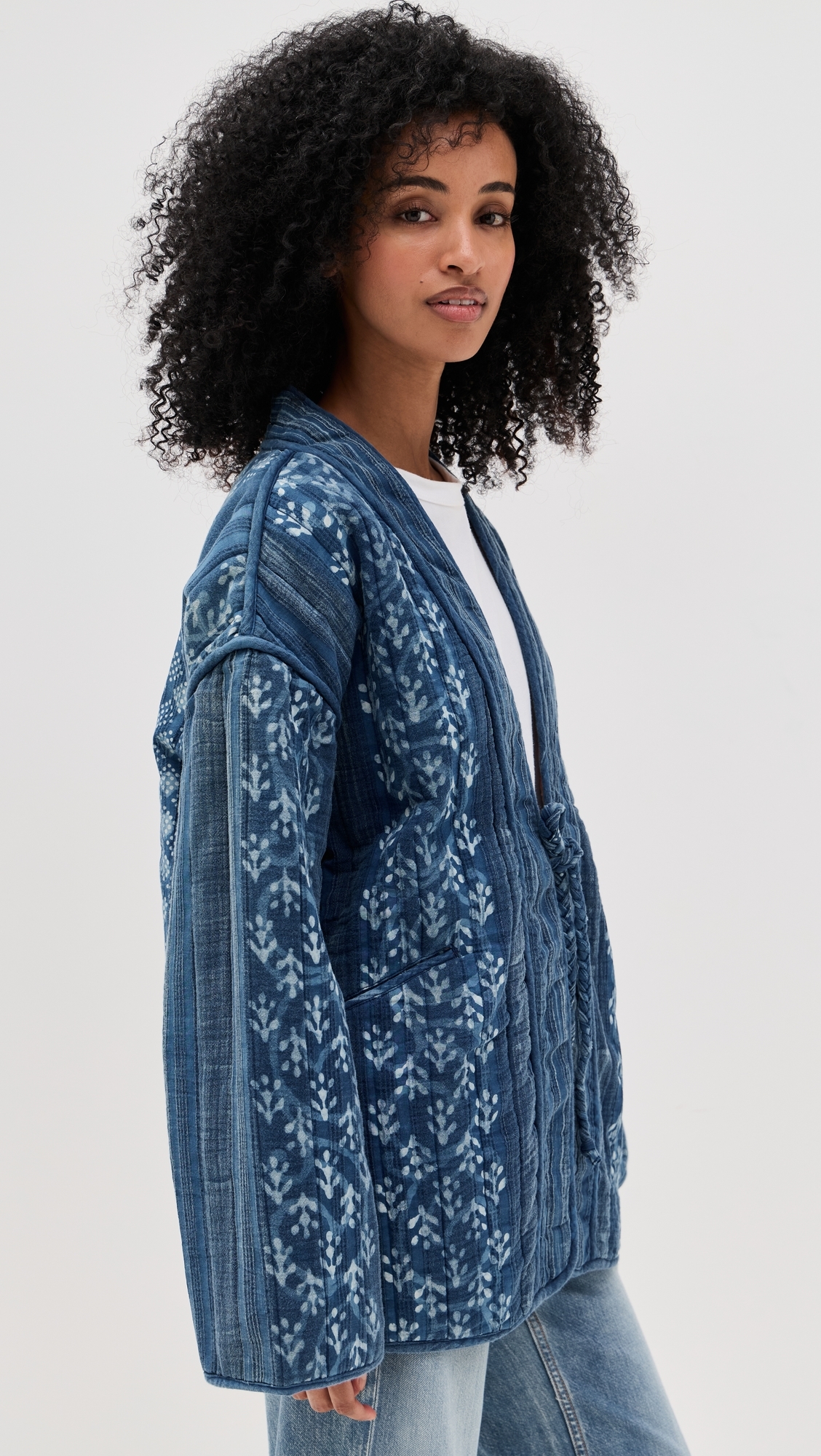 Sun Valley Quilted Jacket Indigo Valley