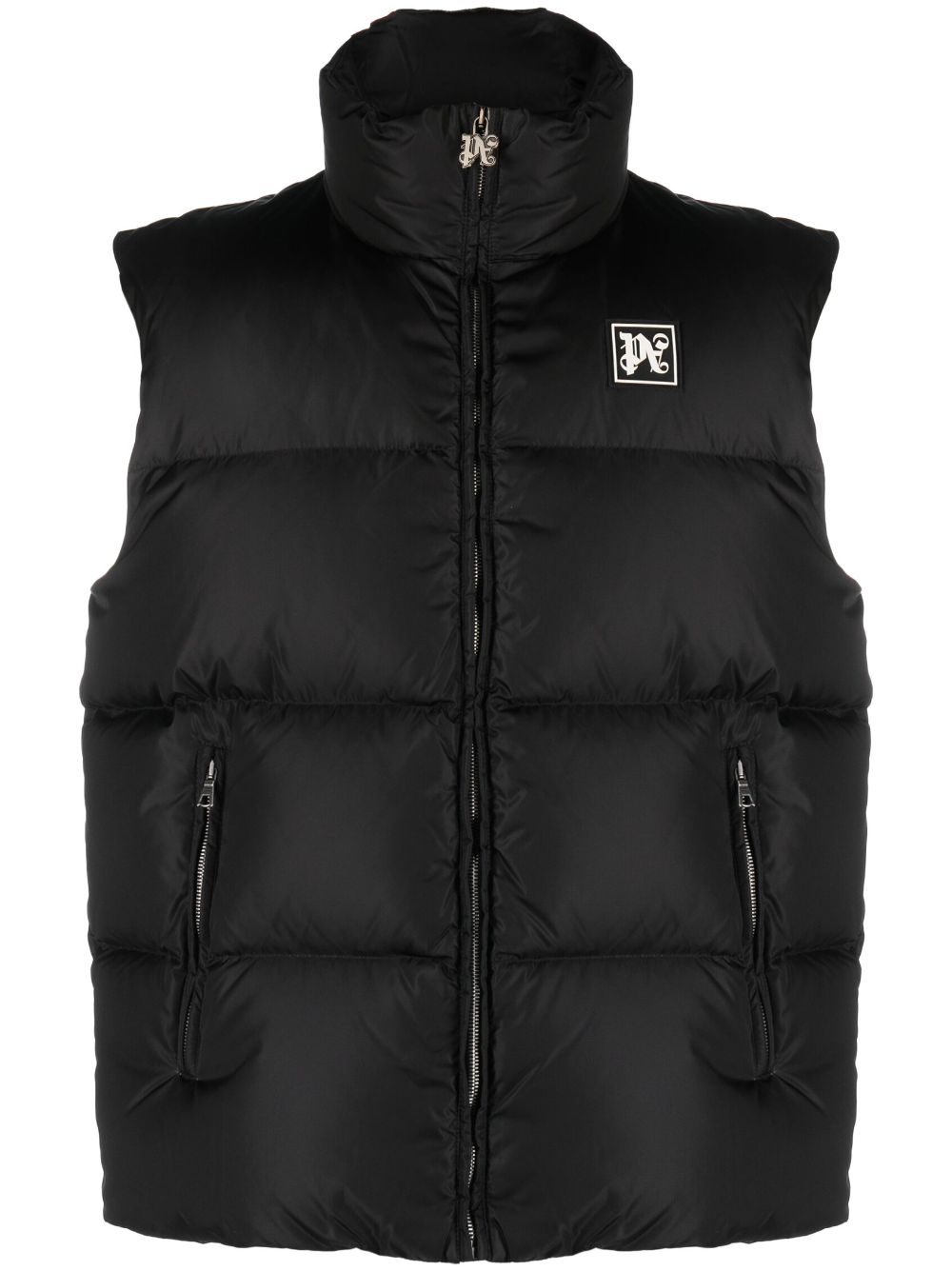 MONOGRAM SKI DOWN VEST - Black