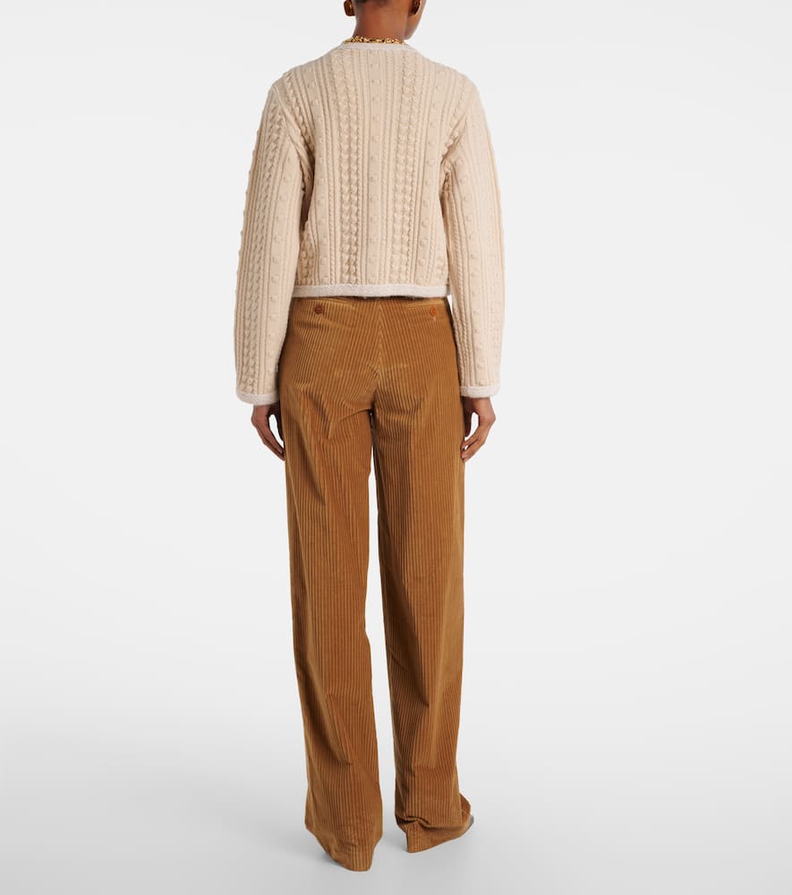 Stef wool-blend cardigan
