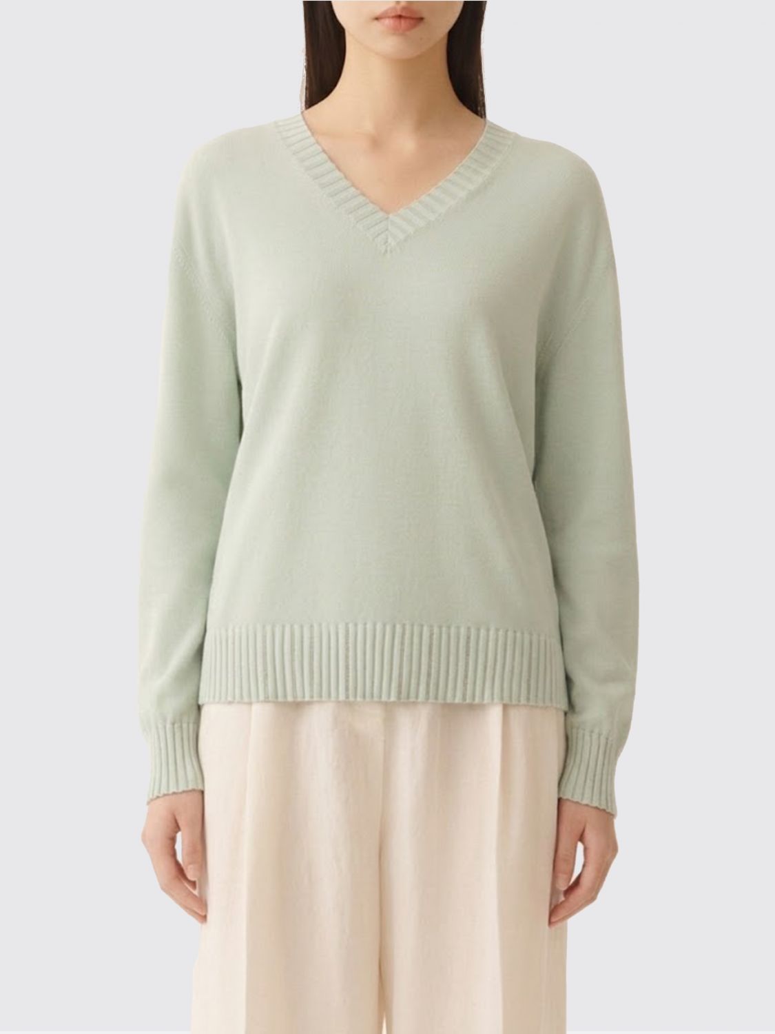 Sweater Woman color Green