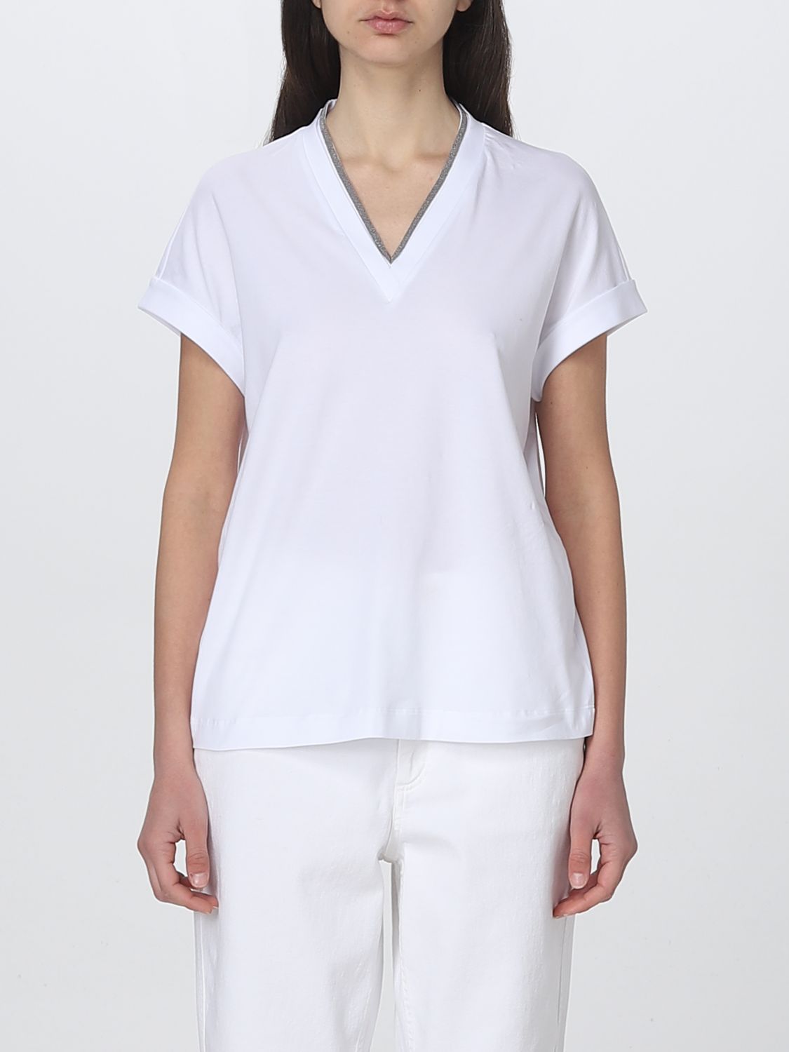 T-Shirt Woman color White