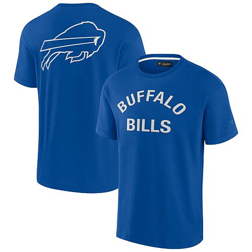 Unisex Royal Buffalo Bills Super Soft Short Sleeve T-Shirt