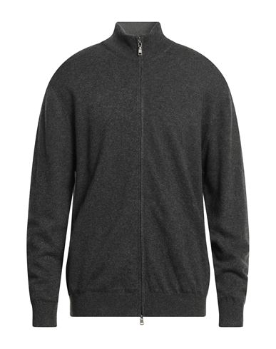 Cashmere Company Man Cardigan Lead Size 48 Wool, Cashmere