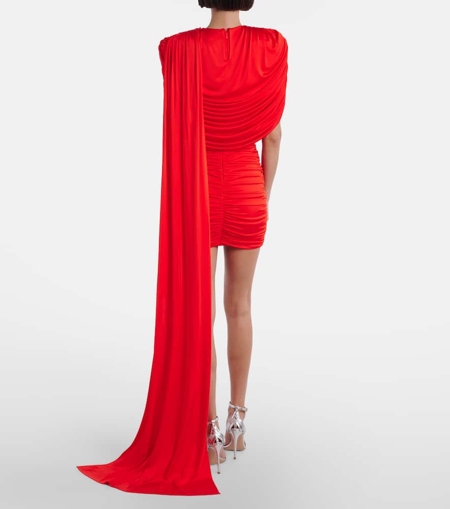 Khara draped minidress
