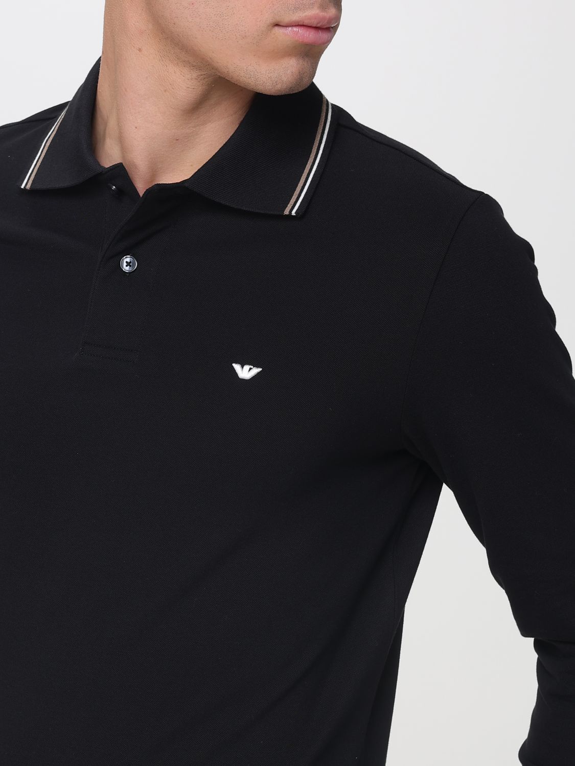 Polo Shirt Men color Blue