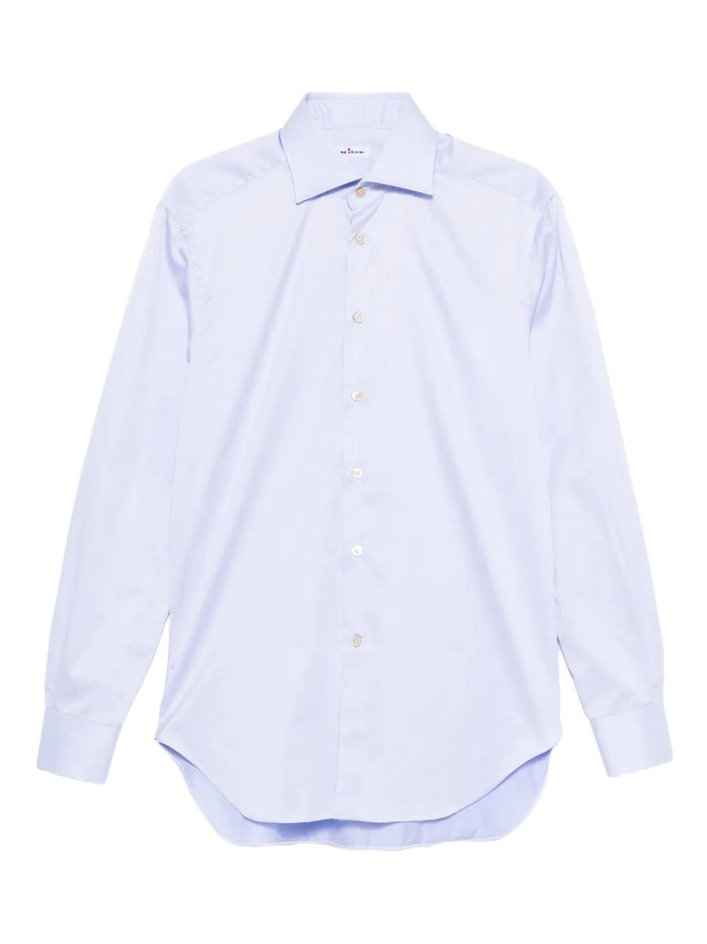 Cotton Button-Down Shirt — Lavender