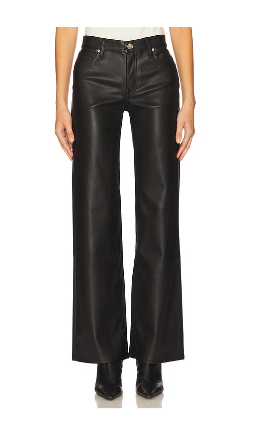 Hudson Jeans Rosie High Rise Wide Leg in Black. - 29 also