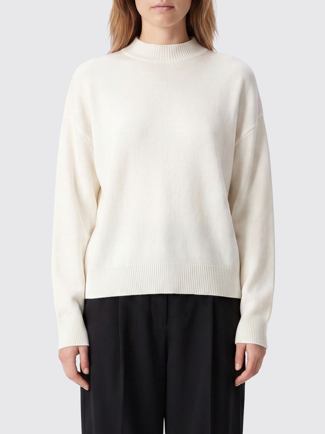 Sweater Woman color Yellow Cream