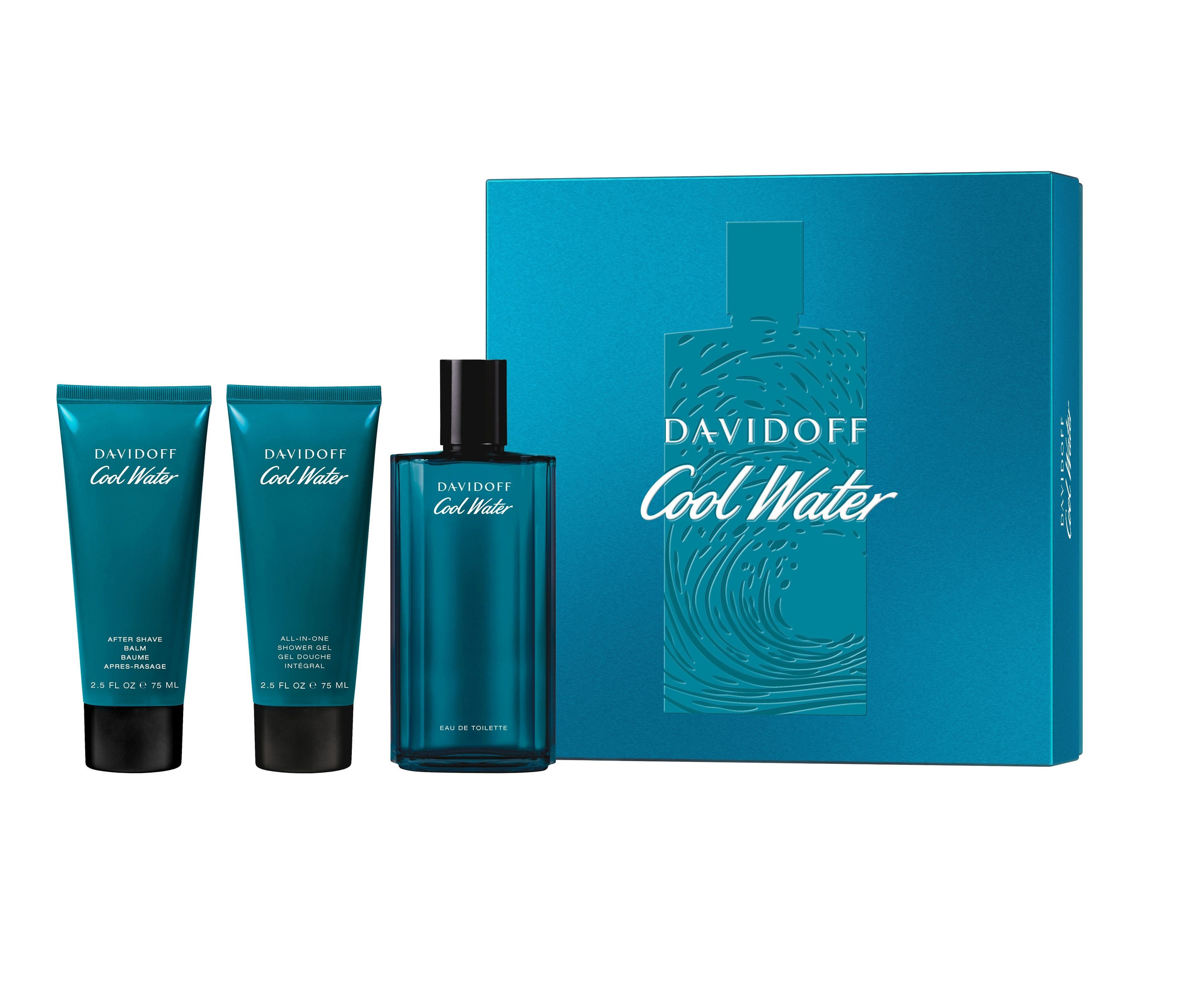 Mens Cool Water Gift Set Fragrances 3616304154133