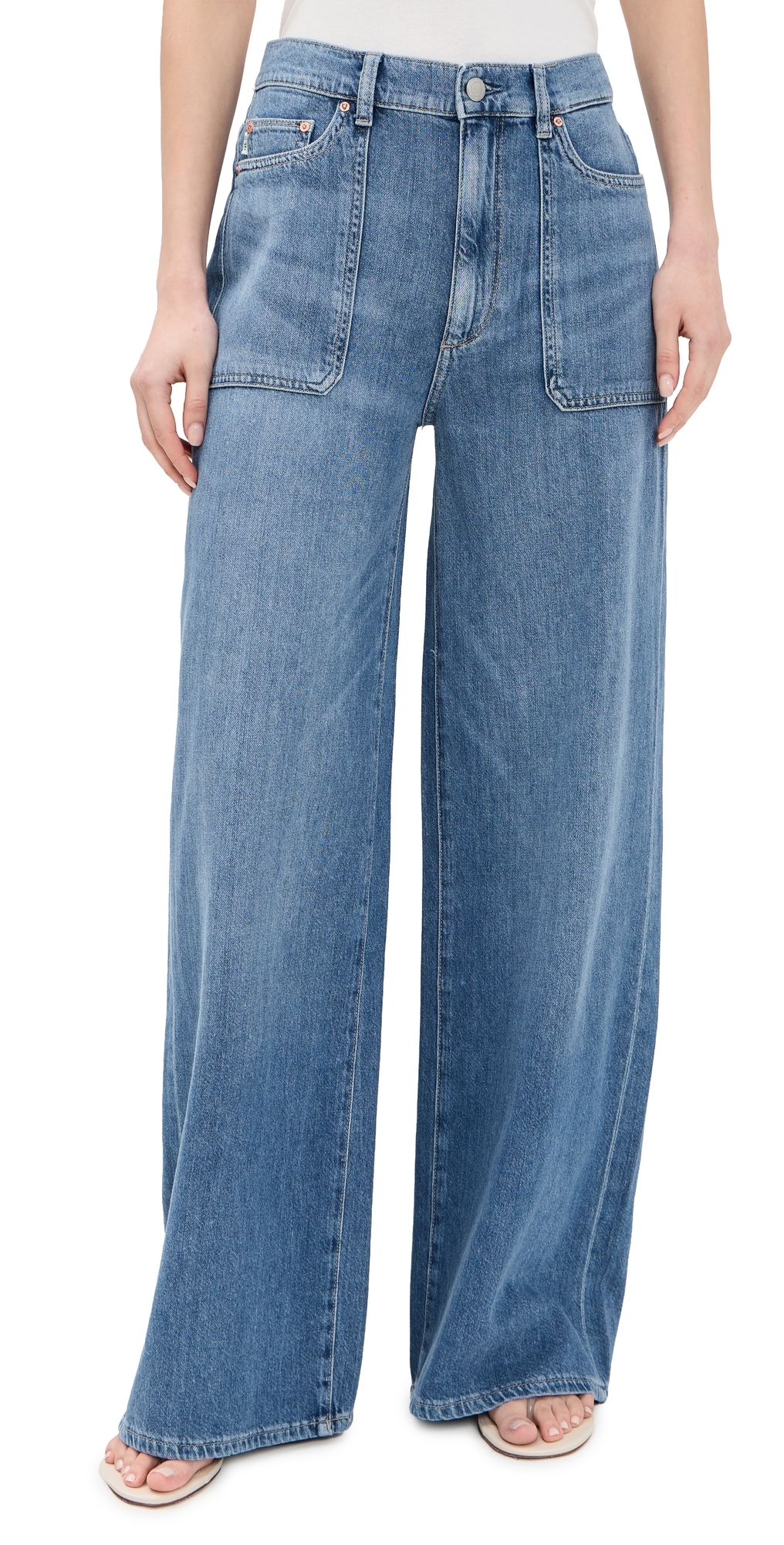Hepburn Wide Leg Jeans Meadow lake