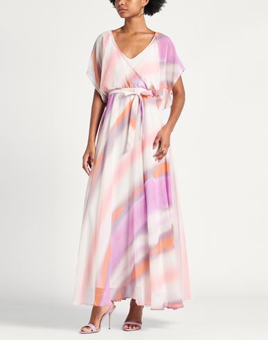 Woman Maxi dress Lilac Size 10 Polyester