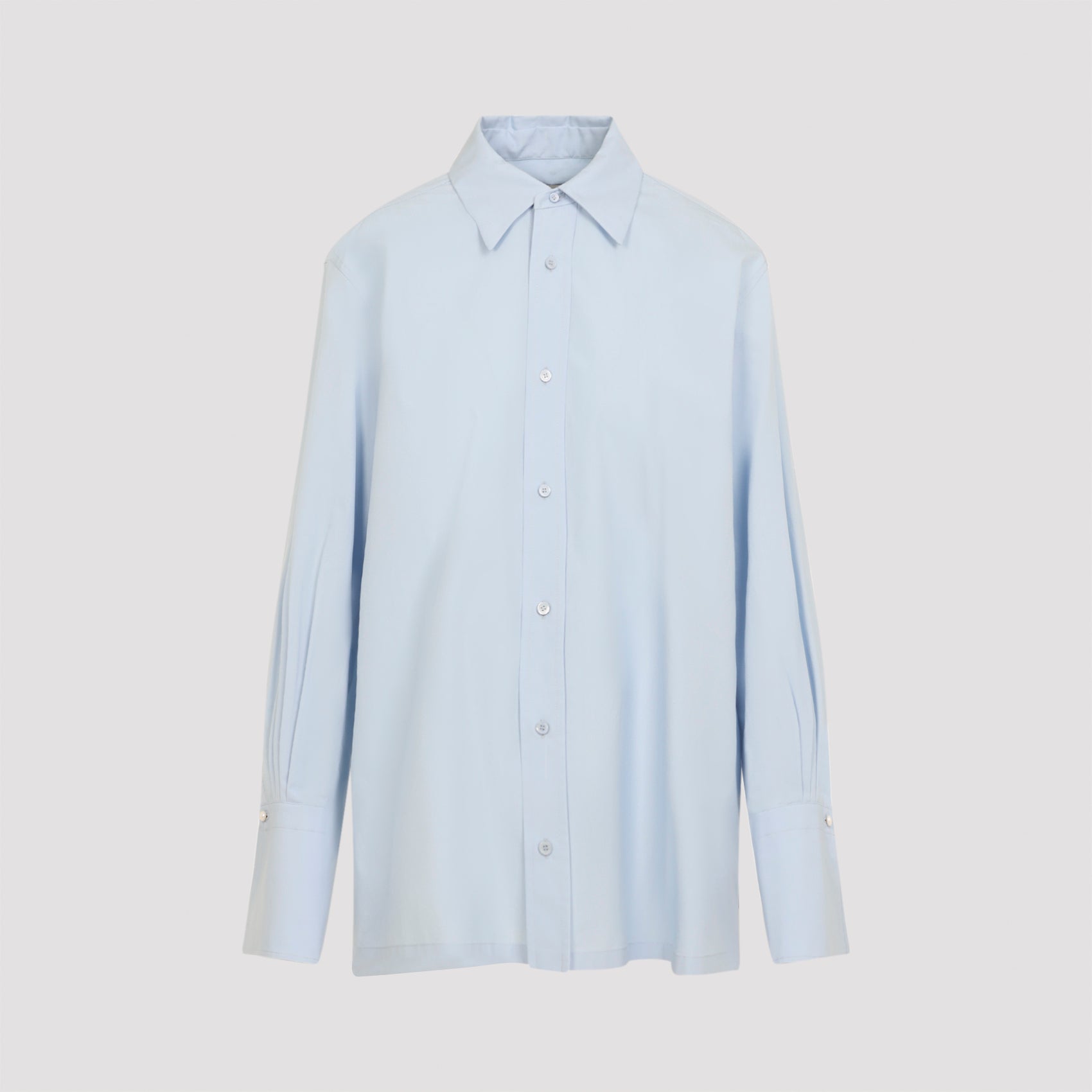 Long Shirt in Light Cotton Poplin
