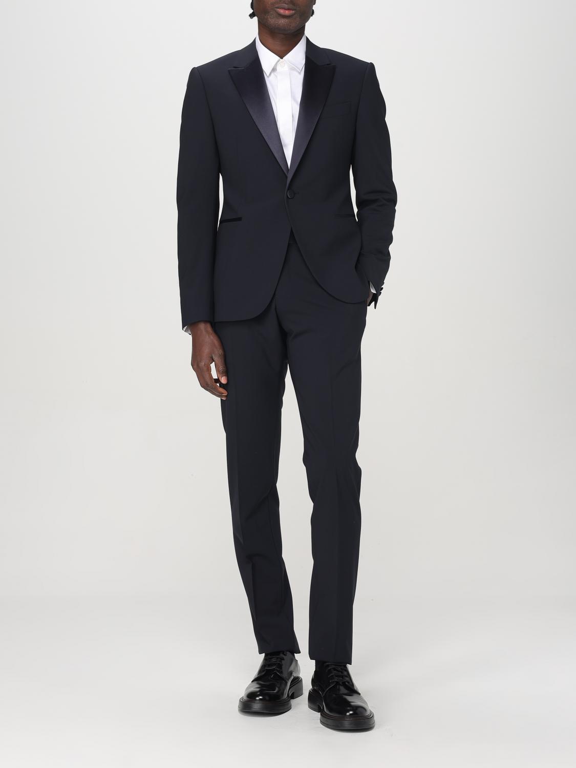 Suit Men color Navy