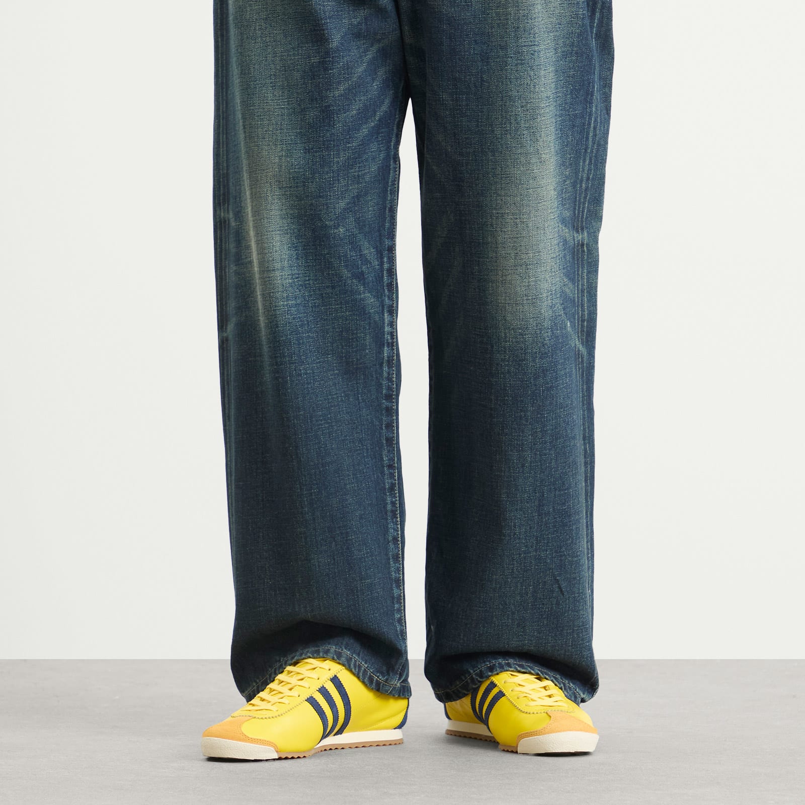 Men's Italia 60S Sneaker Yellow/Night Indigo/Cream White