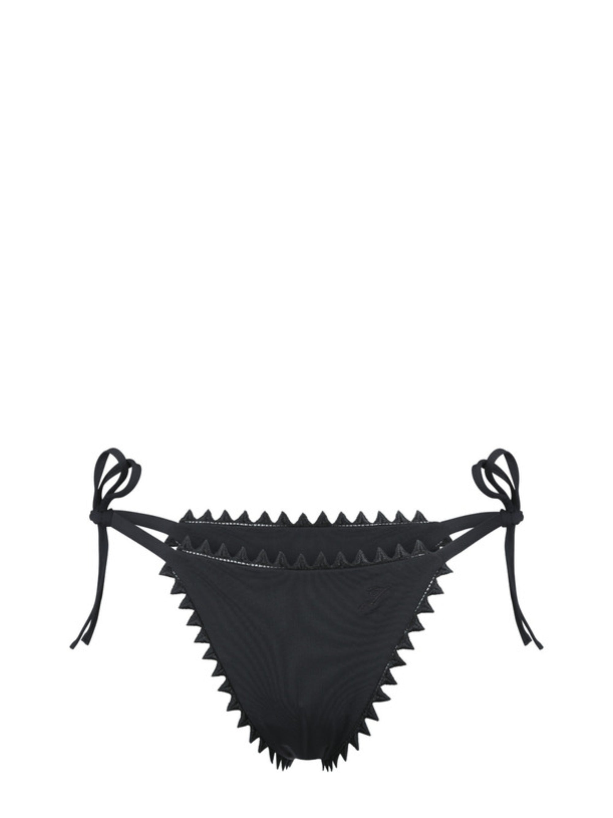 Mini Swim Briefs with Embroidered Edge and Side Ties
