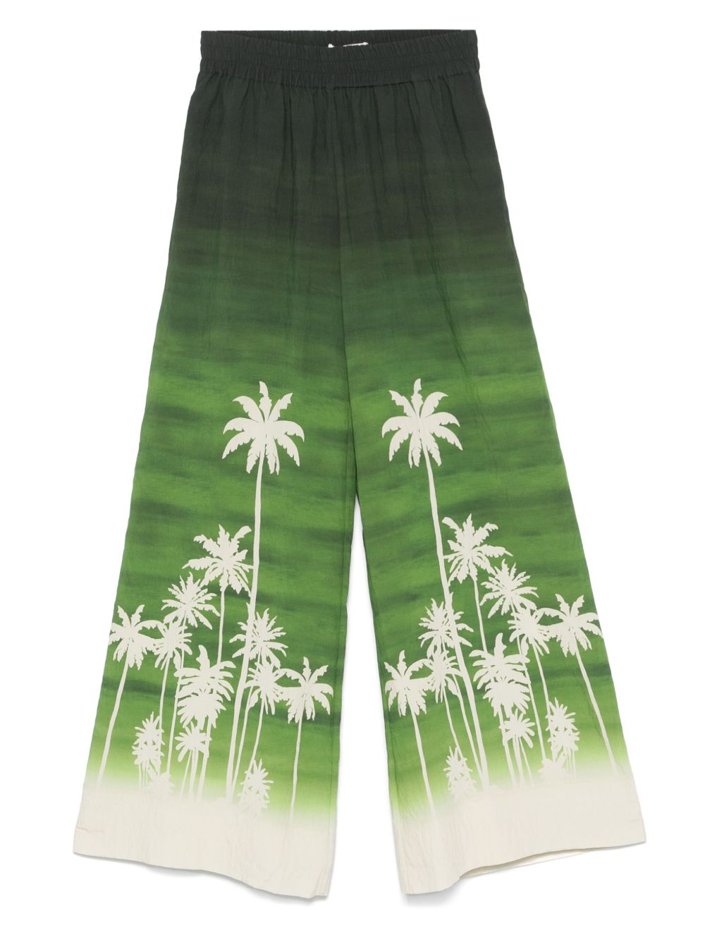 Como flared trousers - Green