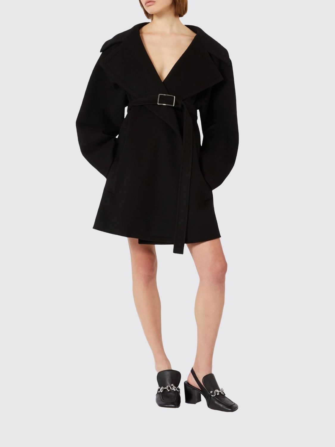 Coat Woman color Black