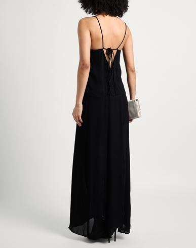 Woman Maxi dress Black Size 0 Viscose