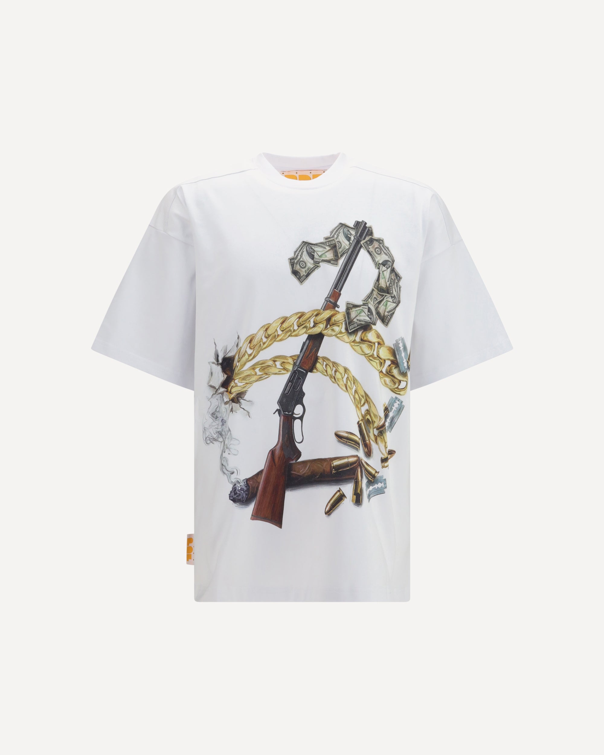 New Boy Gun cotton T-shirt Male S
