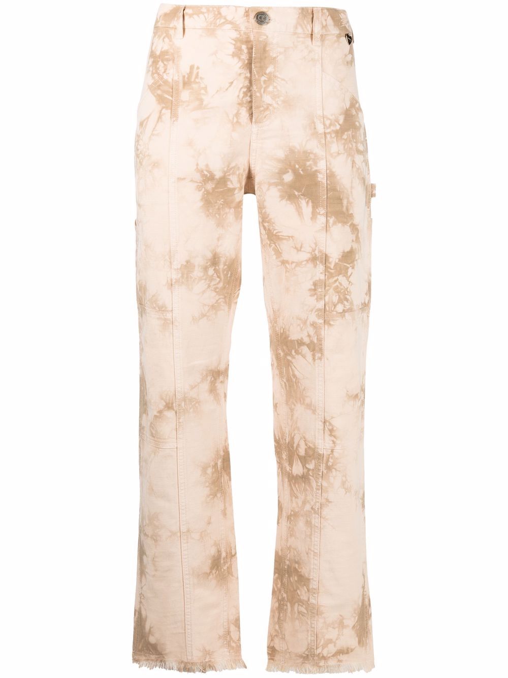 Bleached-effect jeans - Neutrals
