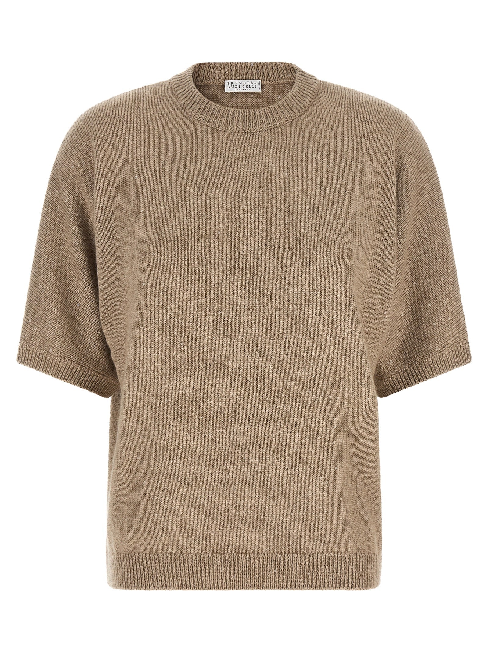Diamante Sweater — Beige