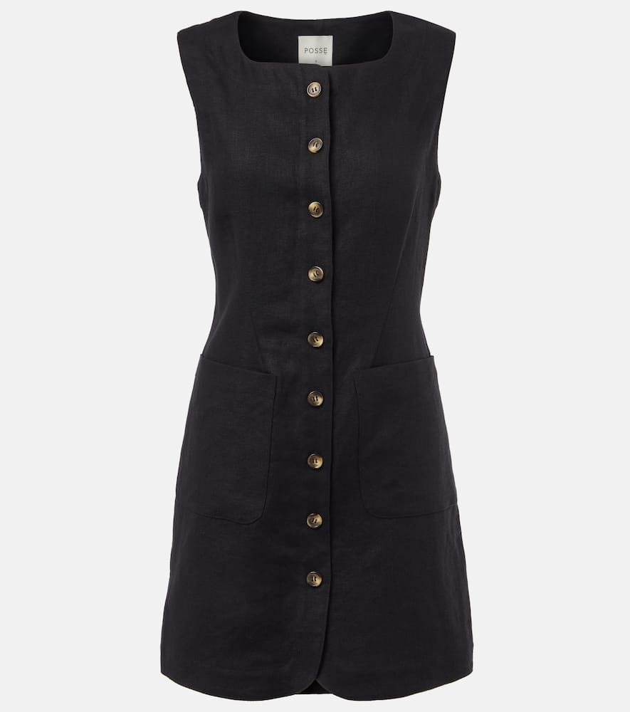 Emma linen minidress