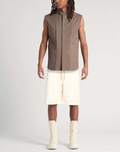 Man Shorts & Bermuda Shorts Cream Size XL Cotton