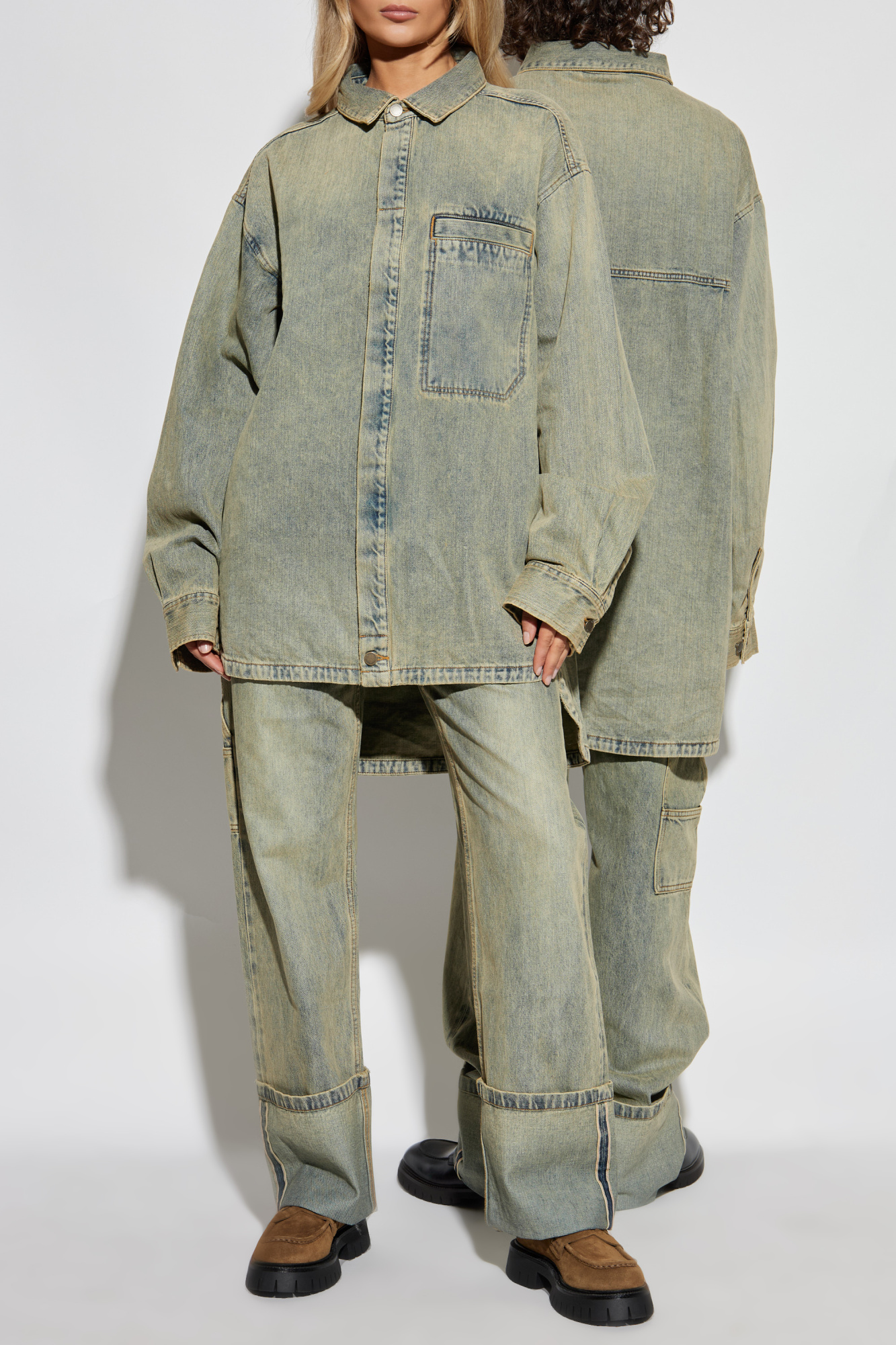 ‘Straight’ Jeans, Unisex, Blue