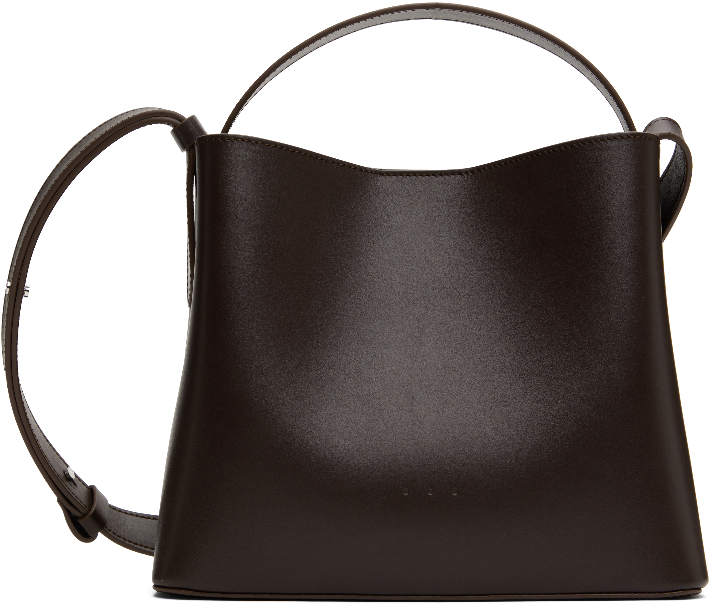 에스더 에크메 여성 브라운 미니 삭 숄더백 251239F048022